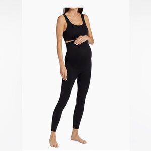 Blanqi Everyday Maternity Belly Support Black Leggings